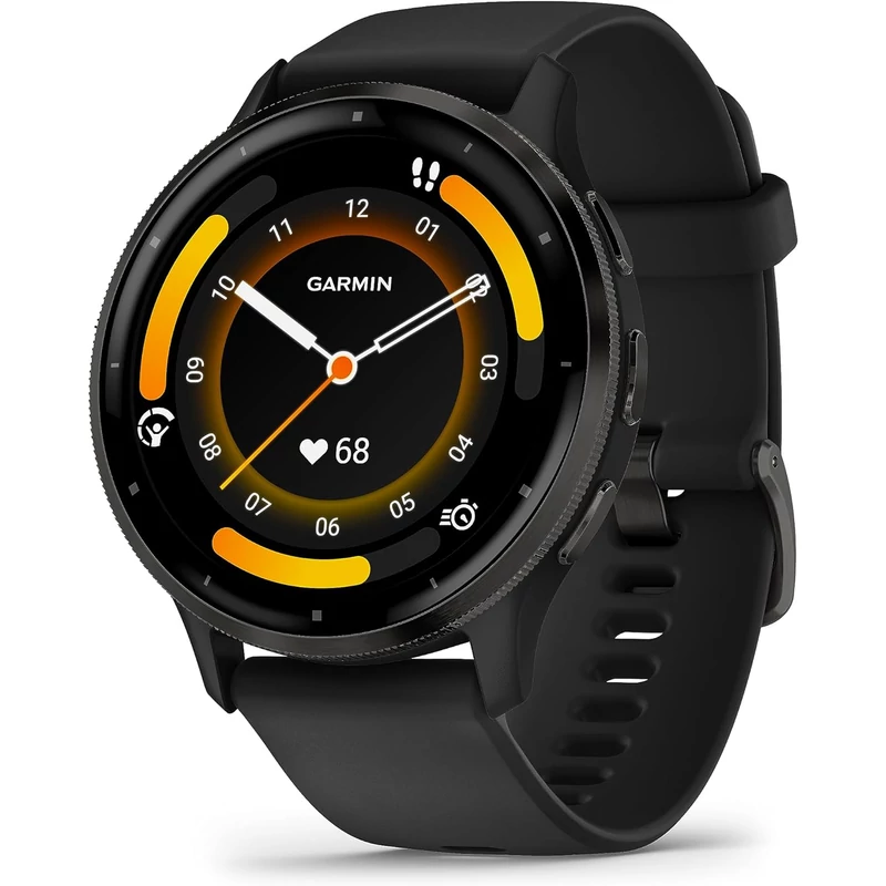 Garmin Venu 3 okosóra - Fekete (010-02784-01)