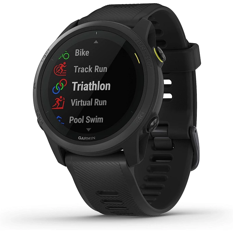 Garmin Forerunner 745 sportóra - Fekete (010-02445-10)