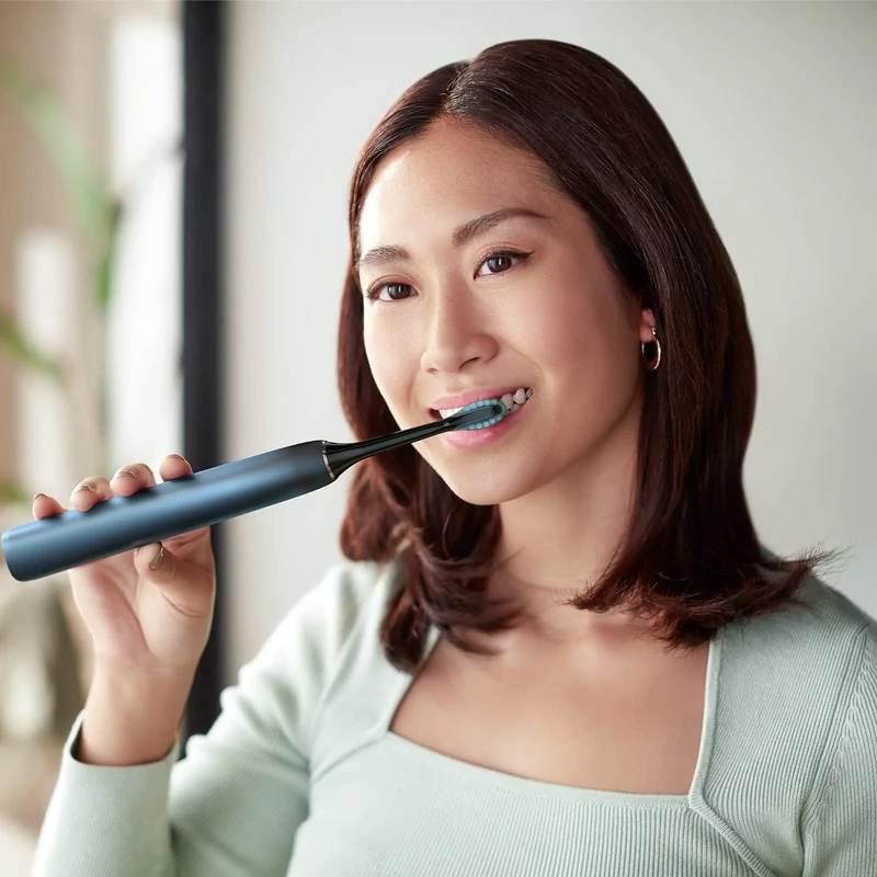 Philips HX9911/89 Sonicare DiamondClean 9000 fogkefe, 4 fejjel - Kék