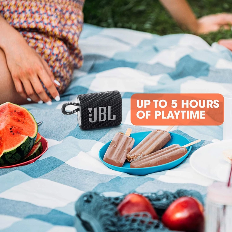 JBL GO 3 hordozható bluetooth hangszóró - Piros
