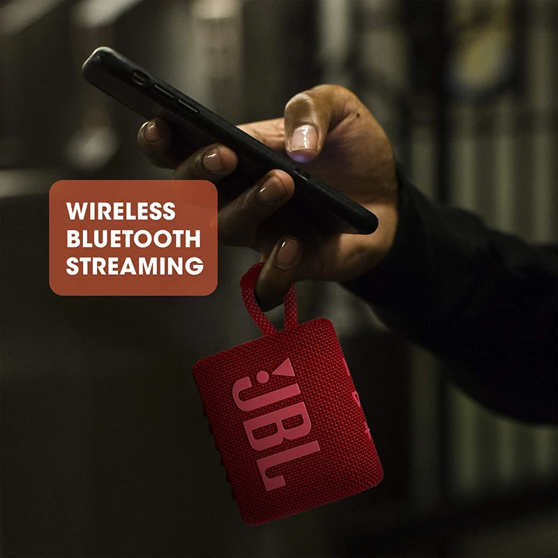 JBL GO 3 hordozható bluetooth hangszóró - Piros