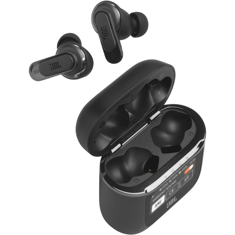 JBL Tour Pro 2 True Wireless fülhallgató - Fekete (JBLTOURPRO2BLK)