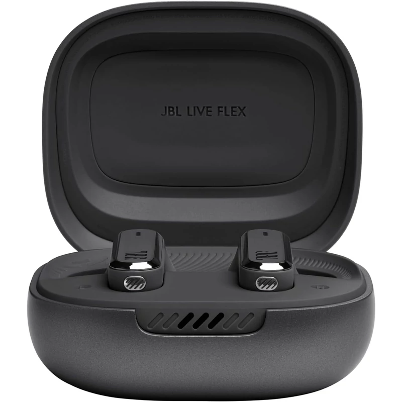 JBL Live Flex TWS zajszűrős fülhallgató - Fekete (JBLLIVEFLEXBLK)
