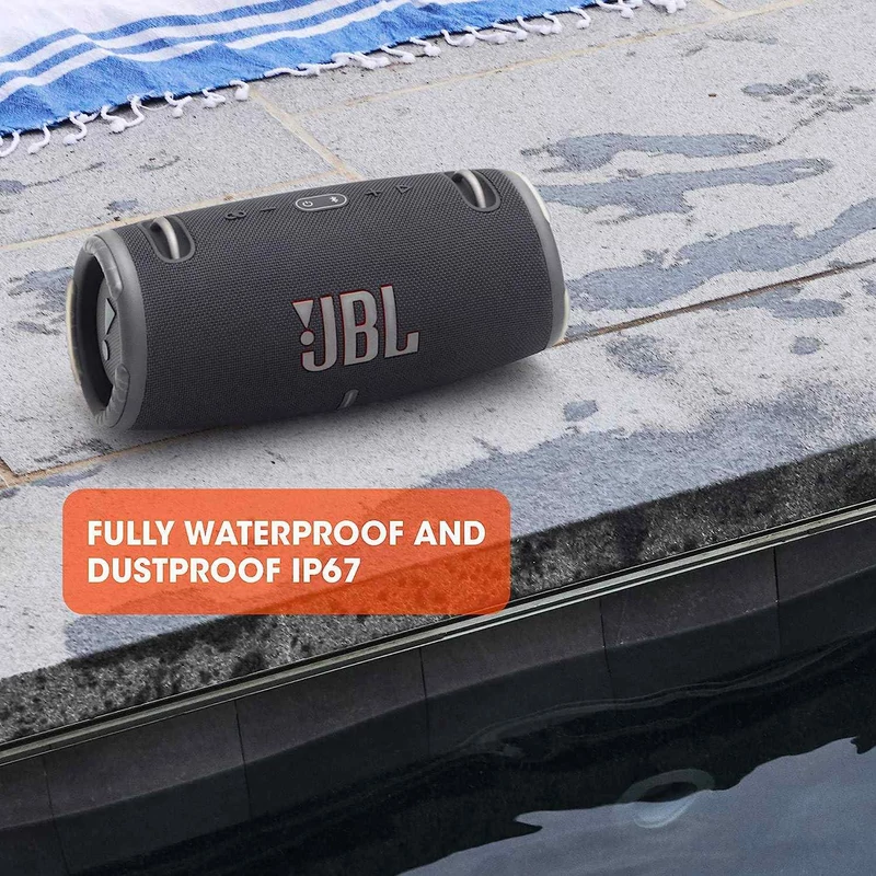 JBL Xtreme 3 Bluetooth hangszóró - Fekete (JBLXTREME3BLKEU)