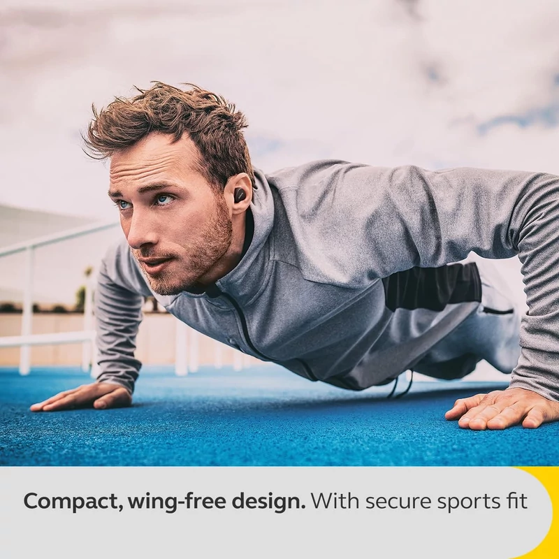 Jabra Elite 3 Active Bluetooth fülhallgató - Fekete (100-91420000-60)