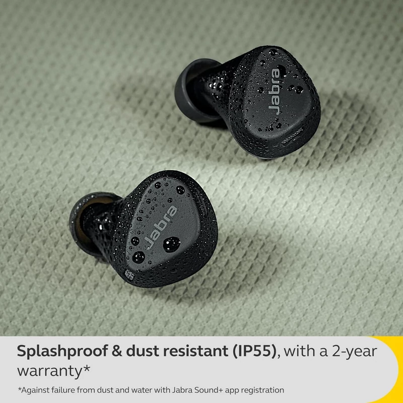 Jabra Elite 3 Active Bluetooth fülhallgató - Fekete (100-91420000-60)