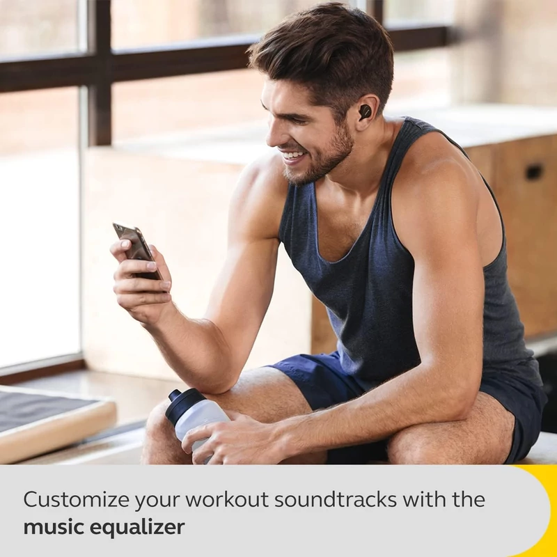 Jabra Elite 3 Active Bluetooth fülhallgató - Fekete (100-91420000-60)