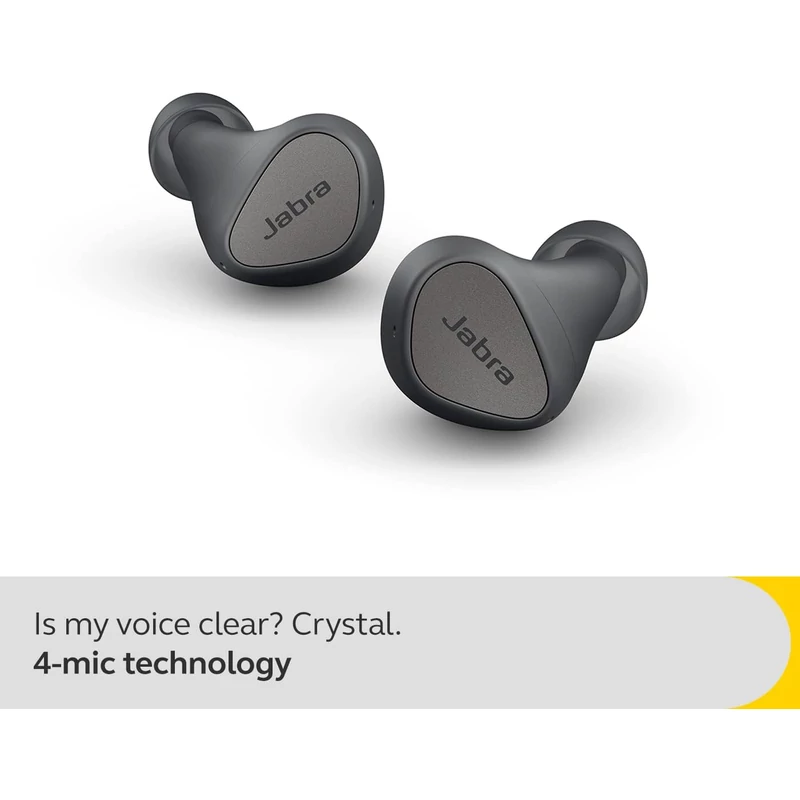 Jabra Elite 4 Bluetooth fülhallgató - Sötét szürke (100-99183700-98)
