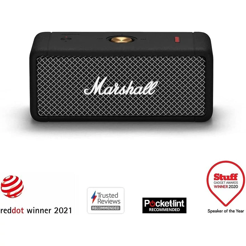 Marshall Emberton Bluetooth Hangszóró - Fekete (1001908)