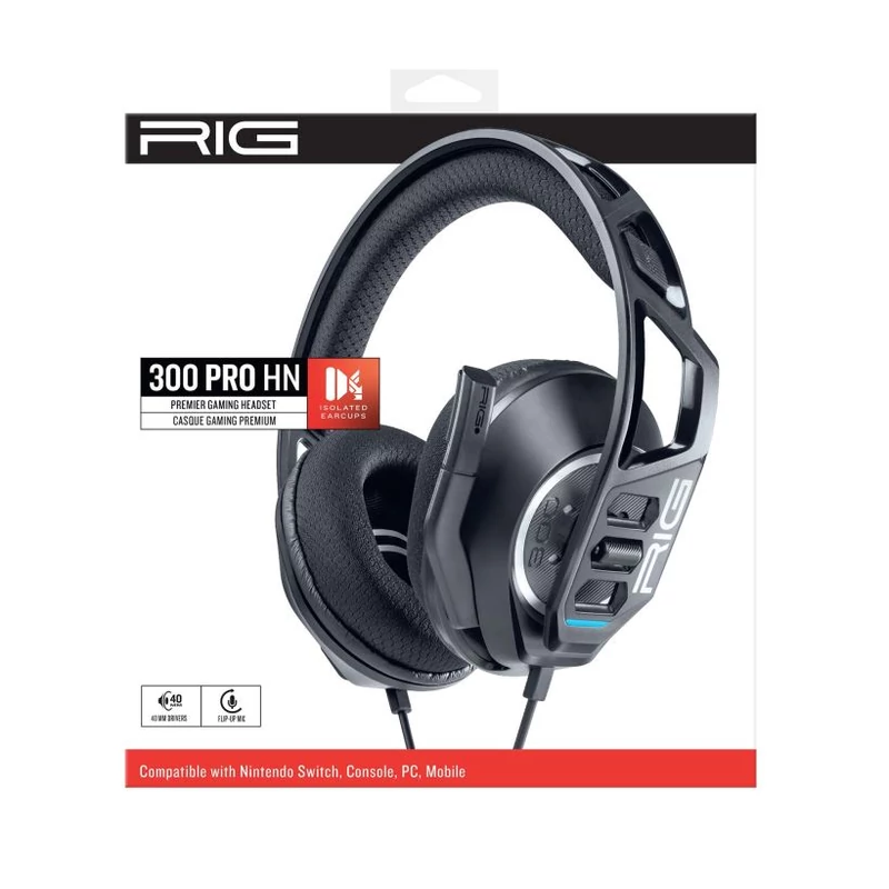 Nacon RIG 300 PRO HN (fekete)