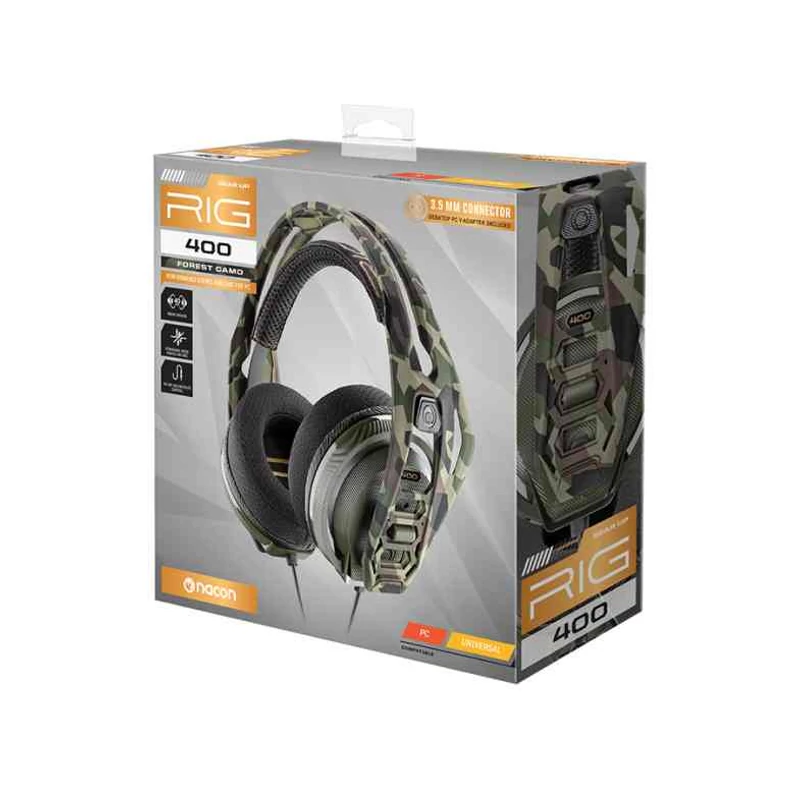 Nacon RIG 400 Headset Forest Camo