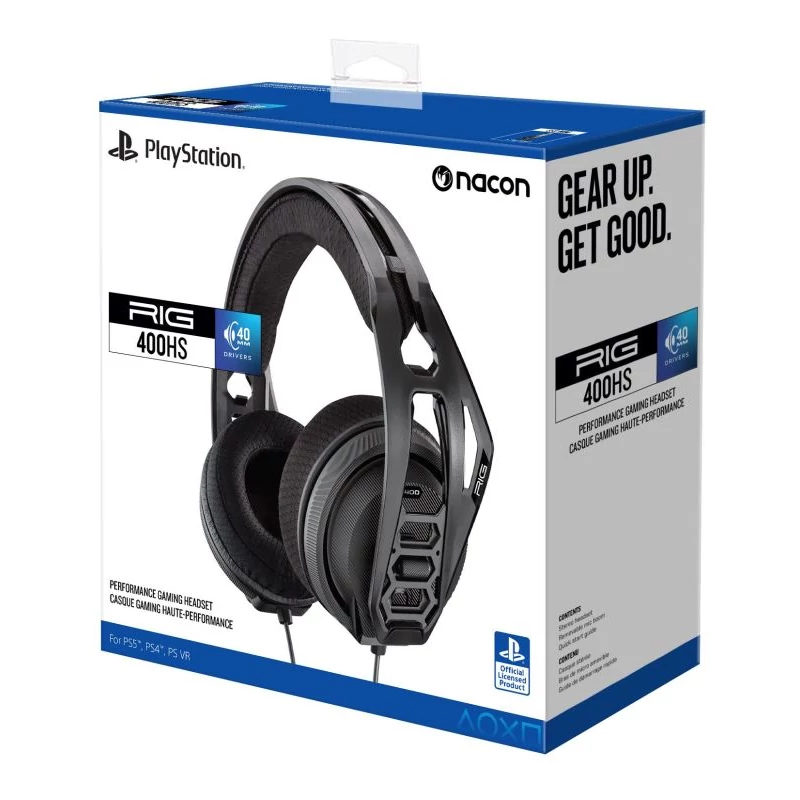 Nacon RIG 400HS Headset Fekete
