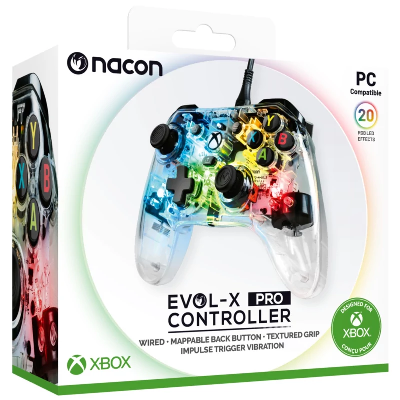 Nacon Evolv-X Controller (Vezetékes) (RGB) (XSX | XONE)