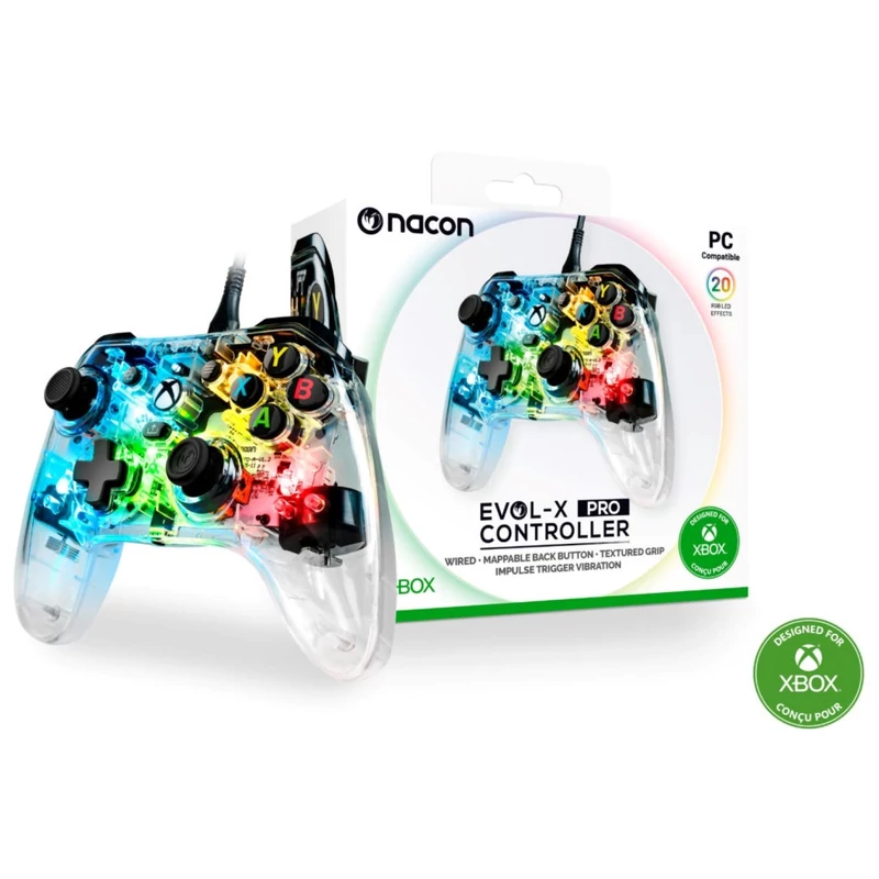 Nacon Evolv-X Controller (Vezetékes) (RGB) (XSX | XONE)