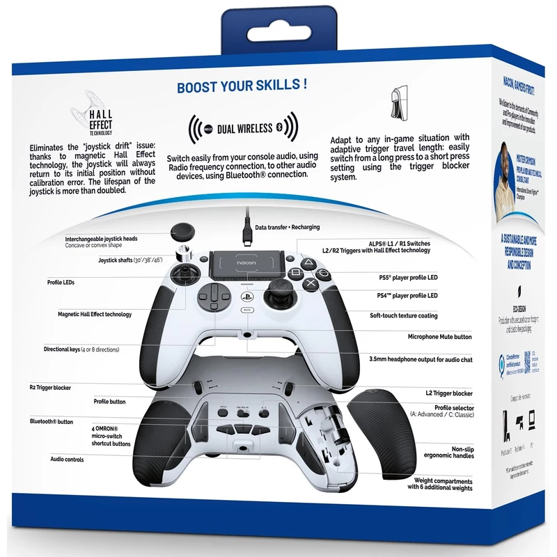 Nacon Revolution 5 Pro Controller (fehér) (PS5)