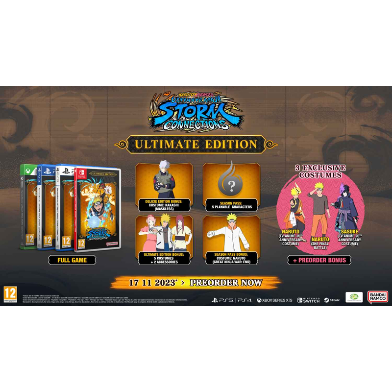 Naruto X Boruto Ultimate Ninja Storm Connections Ultimate Edition (PS5)