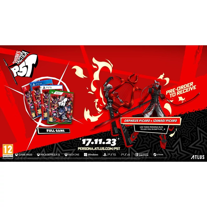 Persona 5 Tactica (PS4)