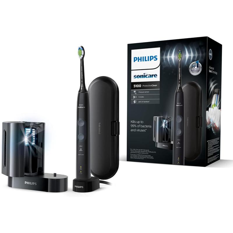 Philips HX6850/57 Sonicare ProtectiveClean 5100 szónikus elektromos fogkefe - Fekete