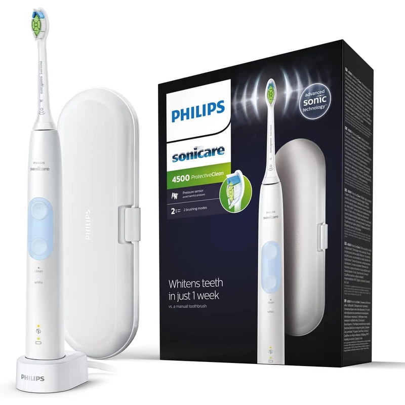 Philips HX6839/28 Sonicare ProtectiveClean 4500 szónikus elektromos fogkefe - Fehér