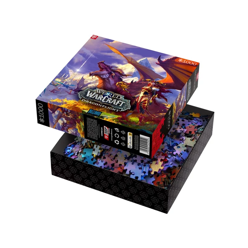 World of Warcraft Dragonflight 1000 darabos Puzzle