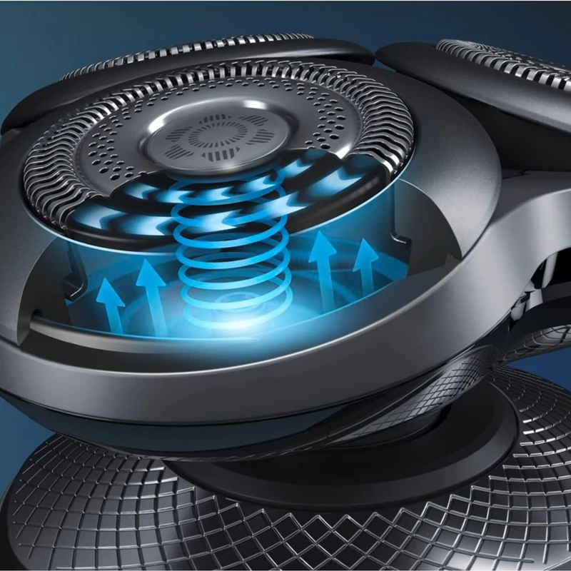 Philips SP9863/14 Series 9000 Prestige elektromos borotva - Fekete/Króm