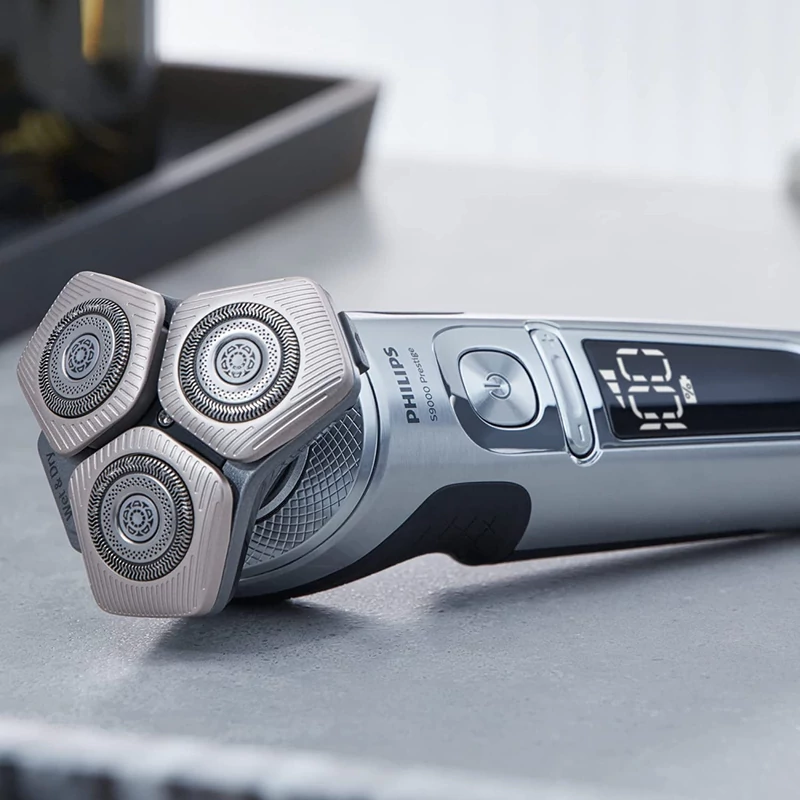 Philips SP9871/22 Series 9000 Prestige elektromos borotva - Fekete/Szürke