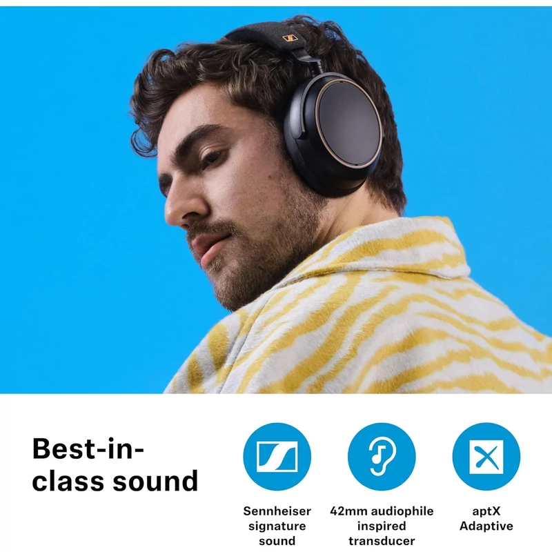 Sennheiser Momentum 4 Wireless Special Edition fejhallgató - Fekete/Réz