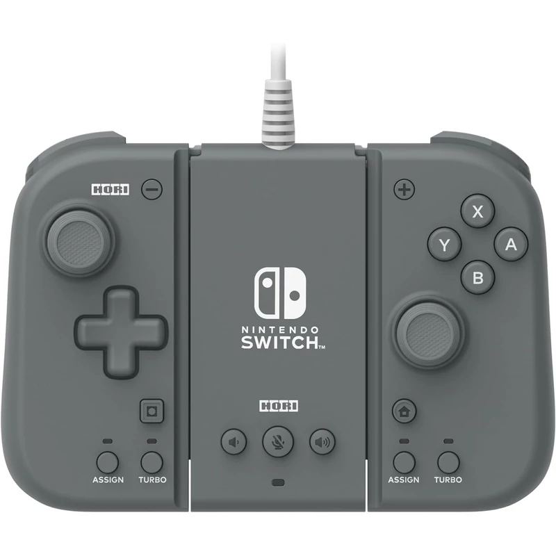 Nintendo Switch Hori Split Pad Compact Attachment Set Grey