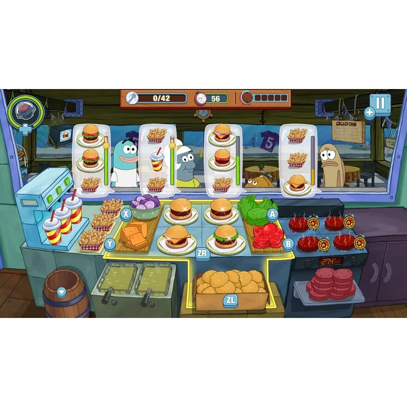 SpongeBob: Krusty Cook-Off Extra Krusty Edition (Switch)