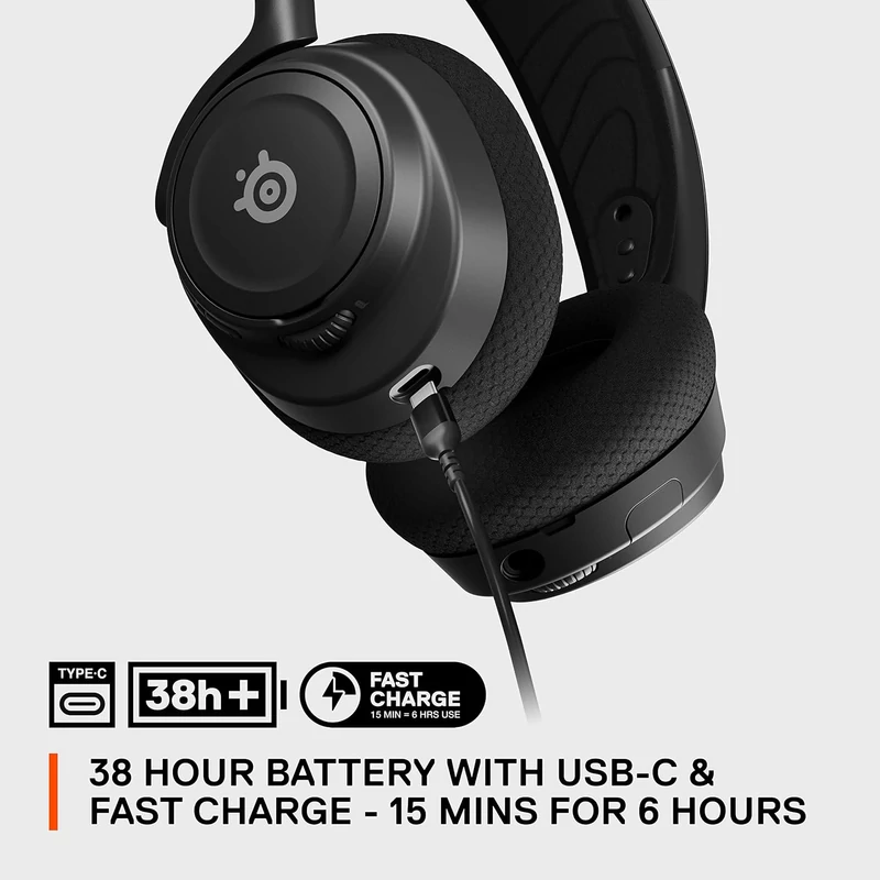 SteelSeries Arctis Nova 7 Wireless Gaming Headset - Fekete (61553)