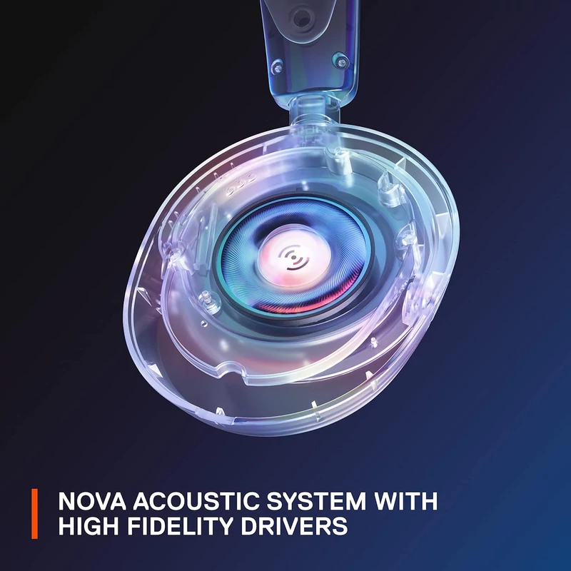 SteelSeries Arctis Nova 3 RGB Gaming Headset - Fekete (61631)