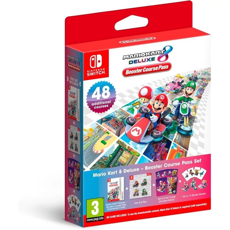 Mario Kart 8 Deluxe Booster Pass Set