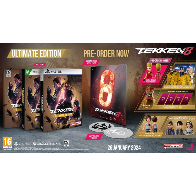 Tekken 8 Ultimate Edition (PS5)