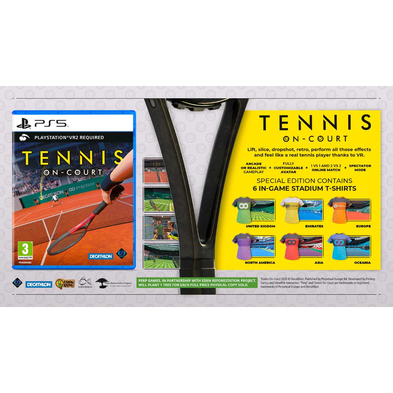 Tennis On Court (PS5 VR2)