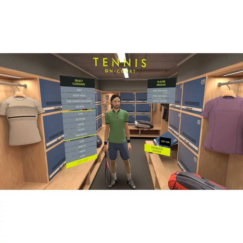 Tennis On Court (PS5 VR2)
