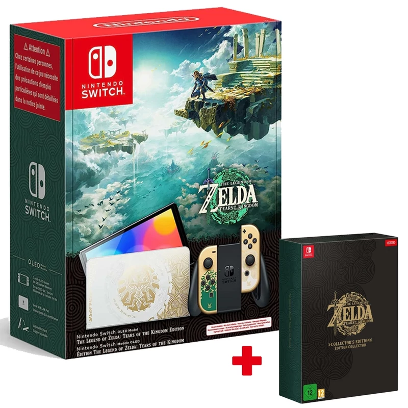 Nintendo Switch Tears of the Kingdom Collectors Bundle