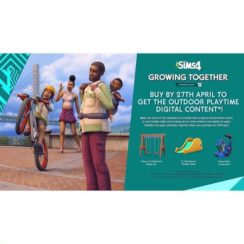 The Sims 4 Growing Together kiegészítő csomag (PC)