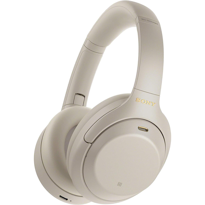 Sony WH-1000XM4 Bluetooth zajszűrős fejhallgató - Ezüst