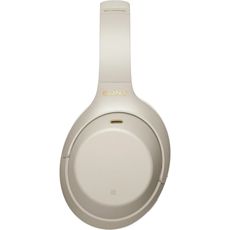 Sony WH-1000XM4 Bluetooth zajszűrős fejhallgató - Ezüst