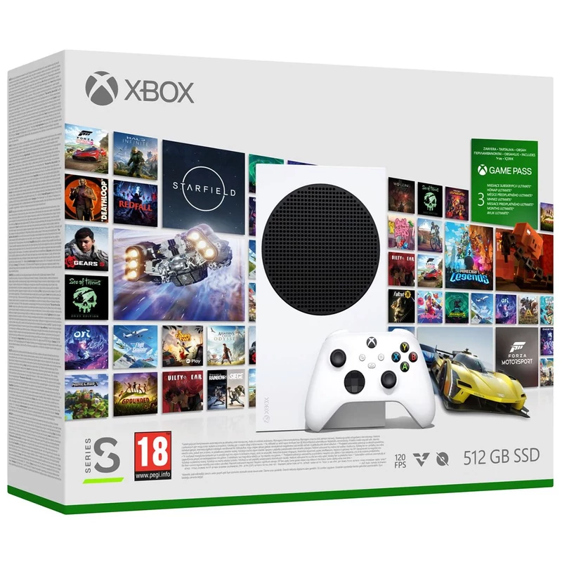 Xbox Series S 512GB + 3 hó Game Pass Ultimate