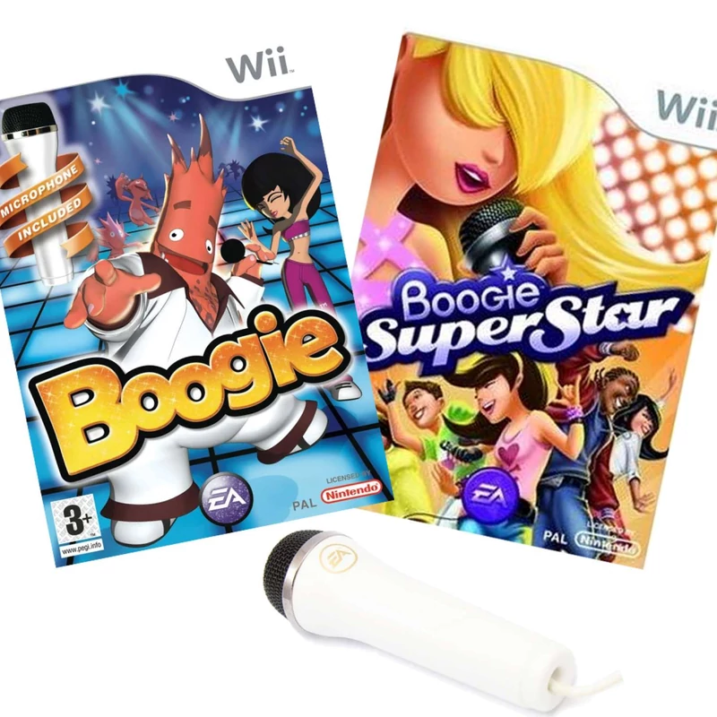Boogie + Boogie Superstar + Mikrofon (használt) (WII)