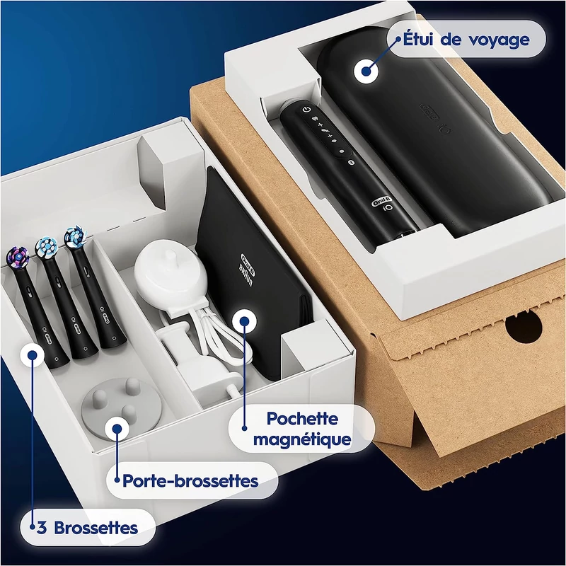 Oral-B iO Series 5 Plus Edition elektromos fogkefe - Fekete