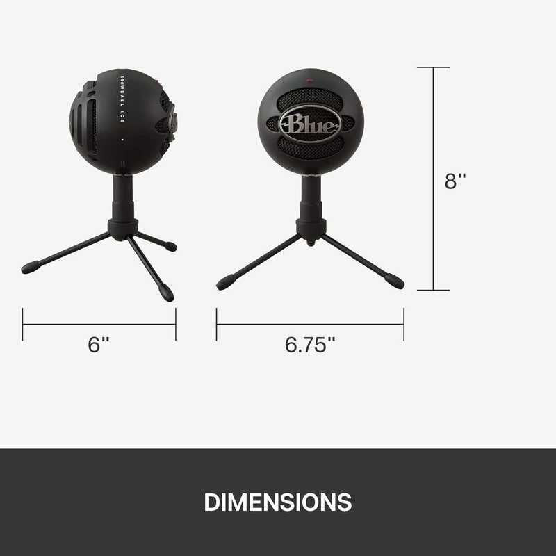 Blue Snowball iCE USB mikrofon - Fekete