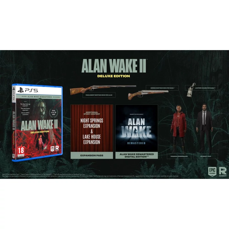 Alan Wake 2 Deluxe Edition (PS5)