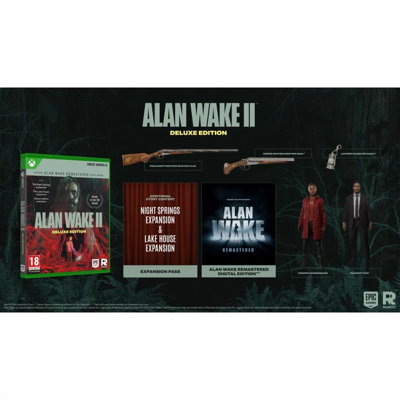 Alan Wake 2 Deluxe Edition (PS5)