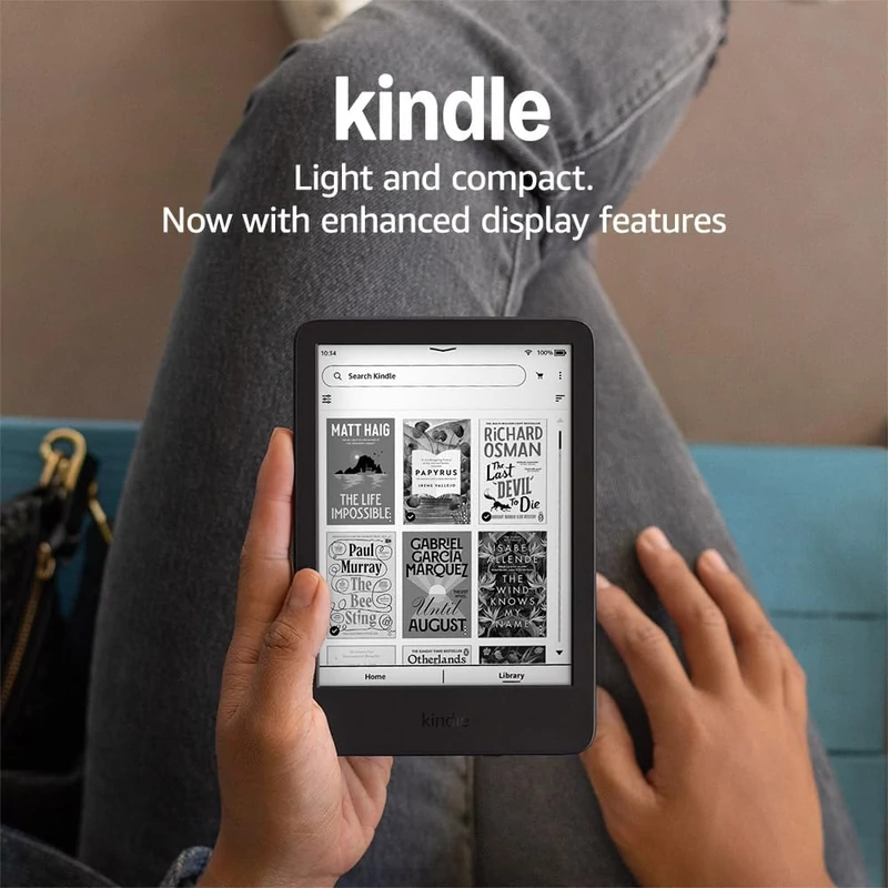 Amazon Kindle 2024 16GB (reklámmentes) Ebook olvasó - Fekete (B0CP32JG8B)