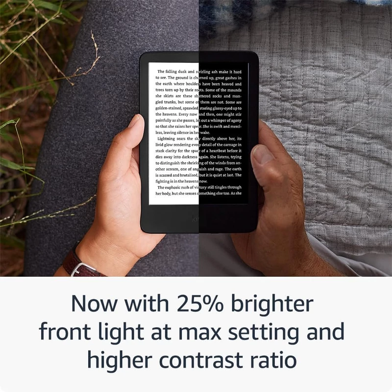 Amazon Kindle 2024 16GB (reklámmentes) Ebook olvasó - Fekete (B0CP32JG8B)