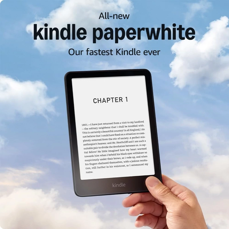 Amazon Kindle Paperwhite 2024 16GB (reklámmentes) Ebook olvasó - Matt Fekete (B0CFPWLGF2)