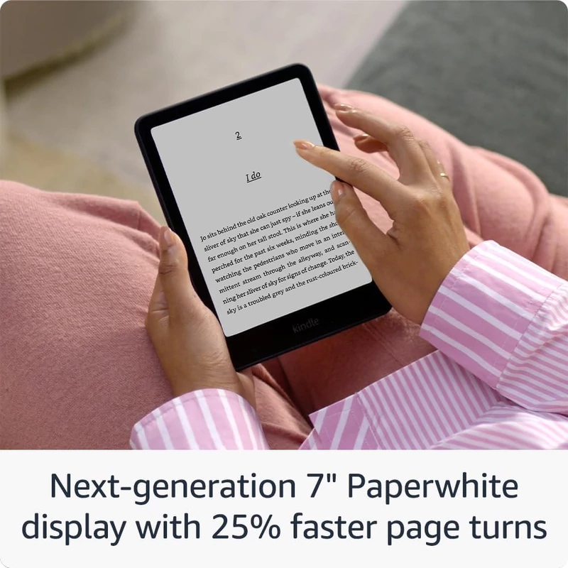Amazon Kindle Paperwhite 2024 16GB (reklámmentes) Ebook olvasó - Matt Fekete (B0CFPWLGF2)