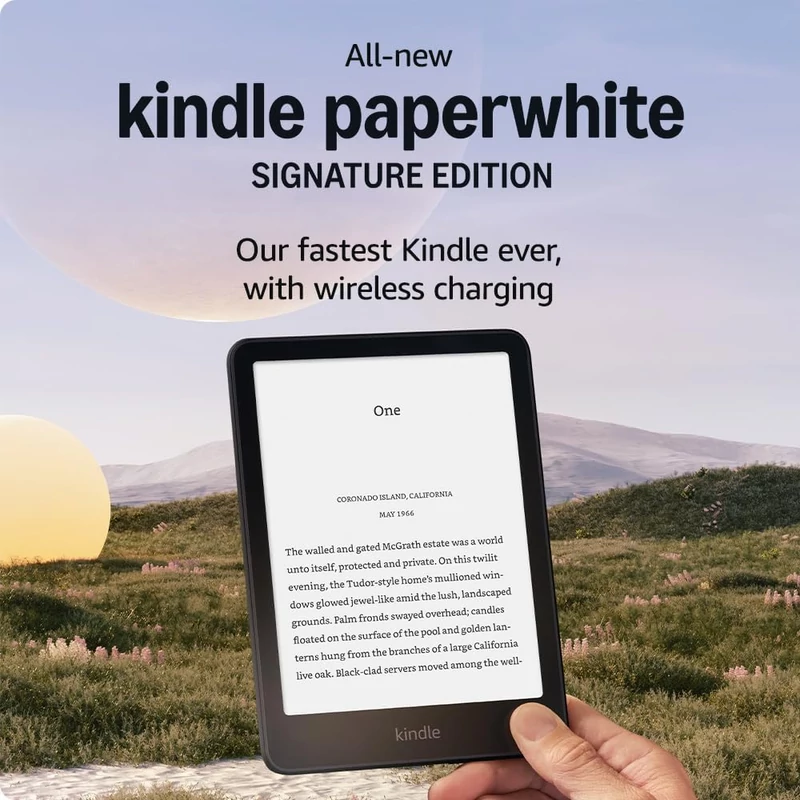 Amazon Kindle Paperwhite Signature Edition 2024 32GB (reklámmentes) Ebook olvasó - Metál Zöld (B0CFPLP3YL)